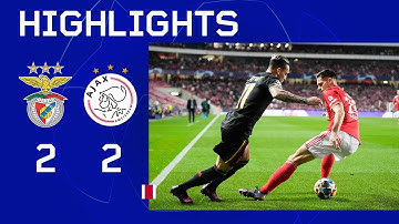 Draw in Lisbon ♟🤝| Highlights Benfica - Ajax | UEFA Champions League