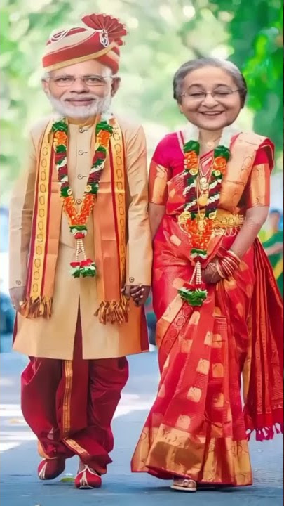 Modi Ji Hasina and Modi funny #best #video