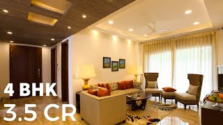 INSIDE a 3.5 Cr 4 BHK in Noida | AMBIENCE TIVERTON | Impressions