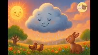 The Little Cloud's Journey 🌧️ | Heartwarming Kids Song with Lyrics