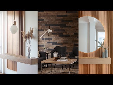 best 100 wooden wall decoration ideas | modern home interior wooden wall decorating tips 2021