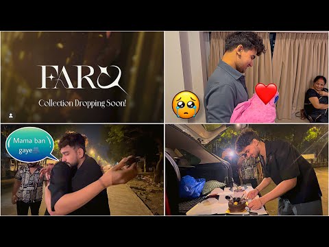 Surprising Vishal On His Birthday❤️| Launching Our Own Clothing Brand!!🔥