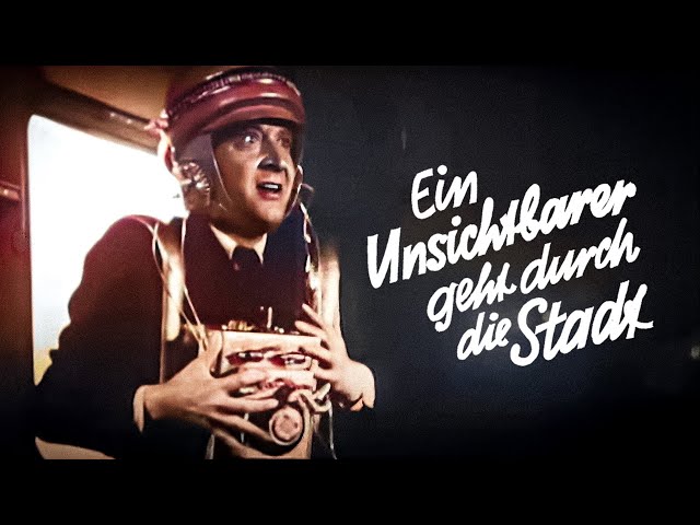 Ein Unsichtbarer geht durch die Stadt (Sci-Fi Klassiker in voller Länge, deutsche Komödie 1933)