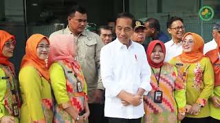 Kunjungan Kerja Presiden Republik Indonesia di RSUD SSMA 2024