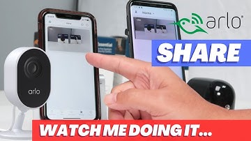 How To Share Arlo Camera With Family in 2024 (100% Working) STEP-BY-STEP. Watch Me Doing it...