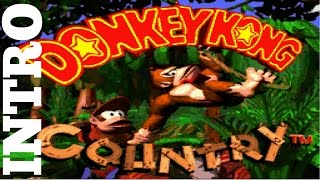 DONKEY KONG COUNTRY SNES 1080p HD INTRO