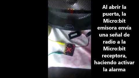 Proyecto alarma antirrobo con Micro:bit