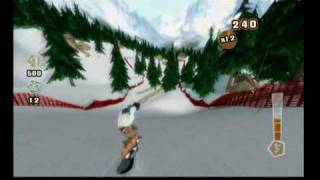 Shaun White Snowboarding - Road Trip - Wii Remote Rule The Rails Controls