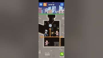 Pull the lupin Level 42-43-44 Gameplay Solution Walkthrough