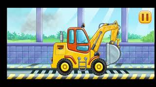 Bermain game: Truck Games - Build a House | Bermain puzzle kendaraan & bangun rumah | Kids Utopia ID screenshot 2