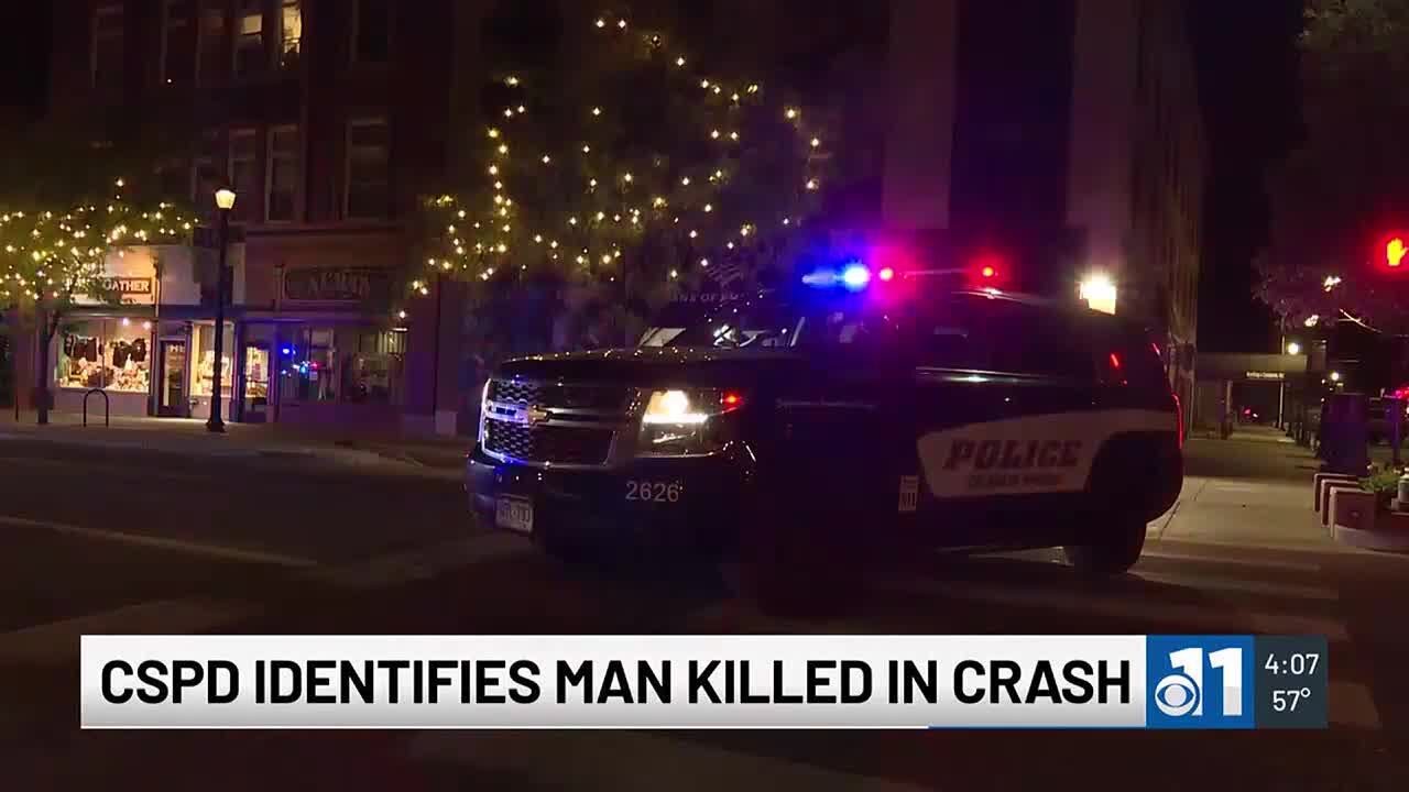 Police identify man killed in crash in downtown Colorado Springs - YouTube