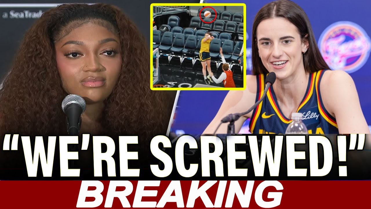 Angel Reese PANICS As Caitlin Clark INSANE Practice FOOTAGE LEAKED