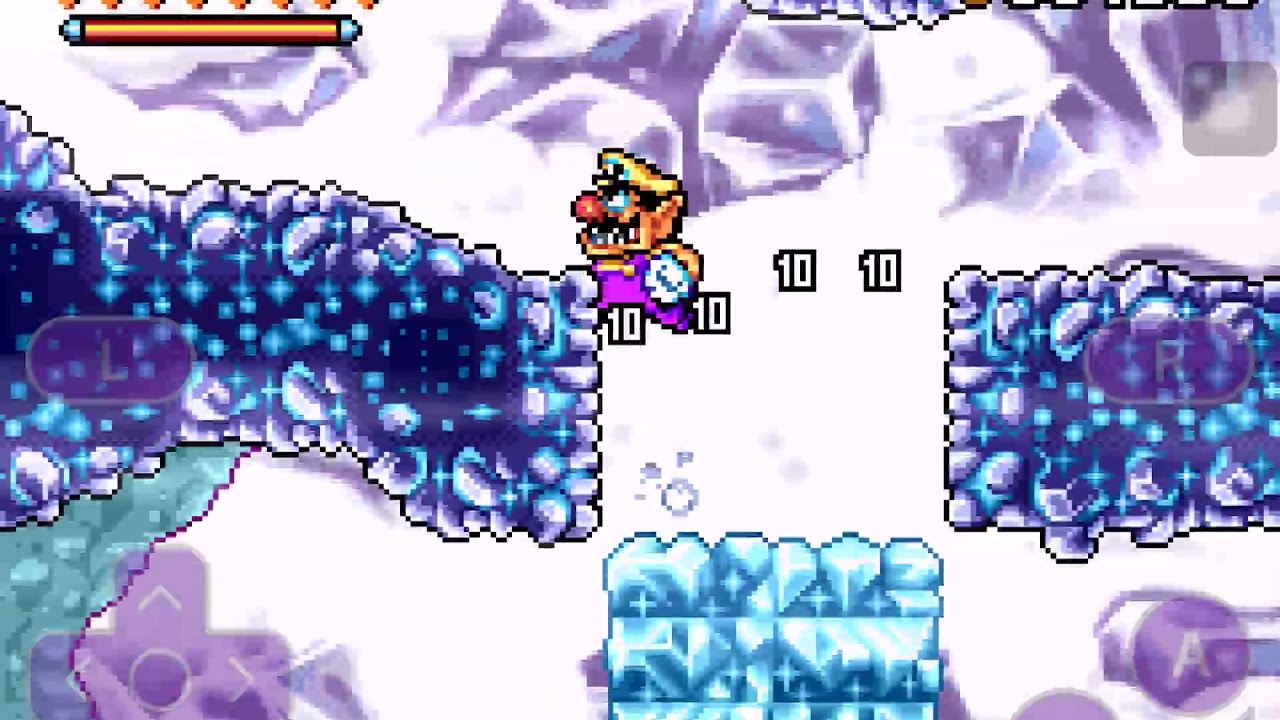 Wario Land 4 Fiery Cavern without Frog Switch