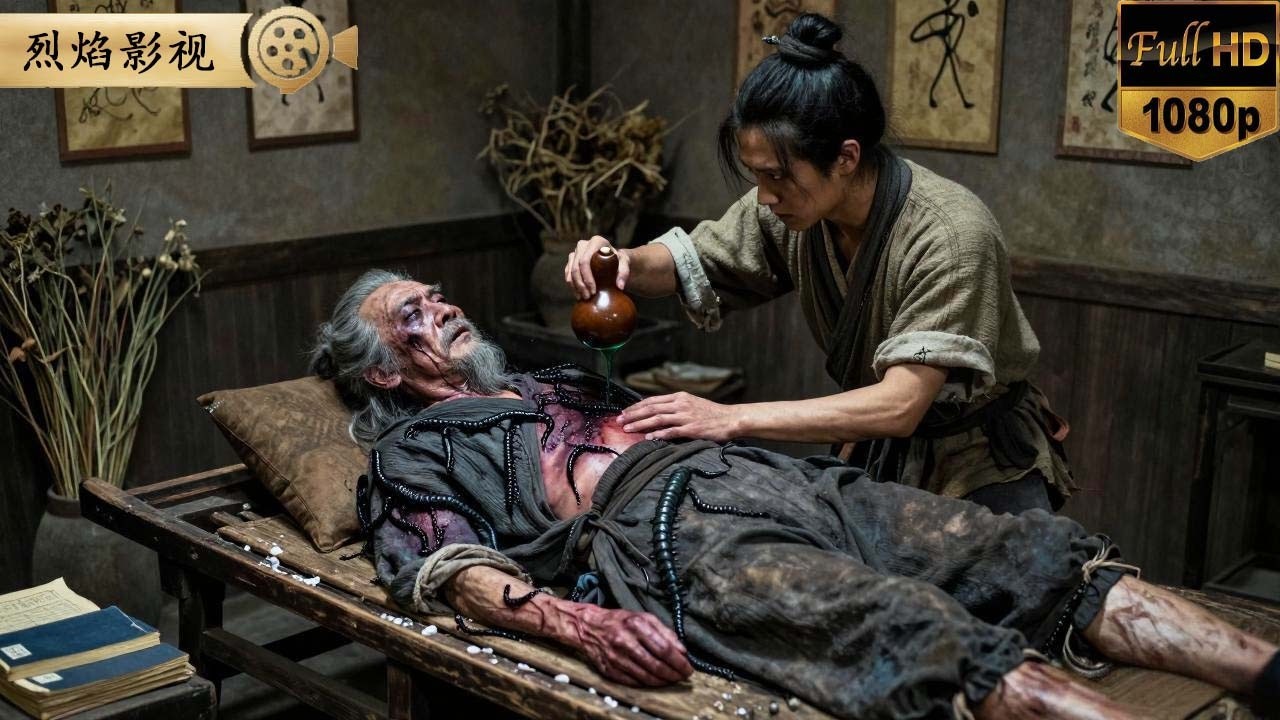 老頭中蠱毒命懸一線，小夥隨手破解鬼醫之術！美女卻嫌他窮酸當場退婚，豈料他竟是絕世醫皇！身份曝光後萬人跪拜，她後悔已晚！ #逆襲復仇 #反轉 #短劇 #男頻 #shorts #kungfu #爽劇