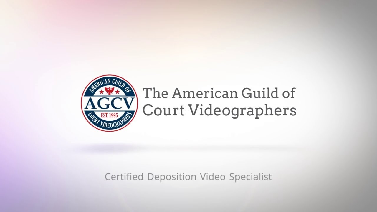 law of supply and demand AGCV Certified Deposition Video Specialist Overview (CDVS)