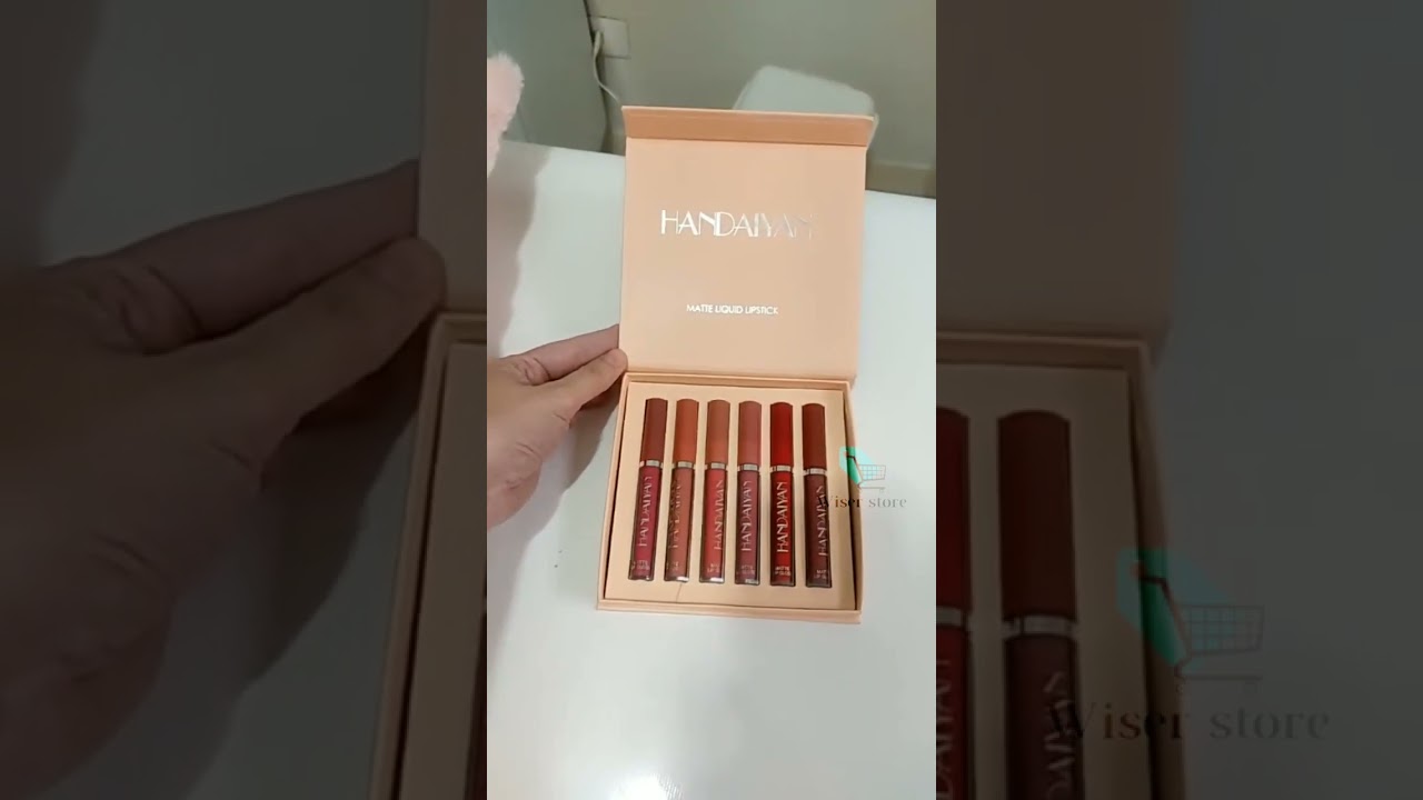 Batom Anti-idade Renovador de tecidos kit 6 em 1