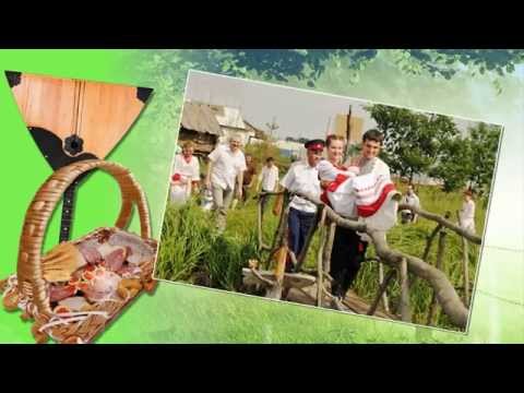 Видео подарок 'Русская Свадьба. Валенки. Дружеский Шарж' (Видео шаблон)
