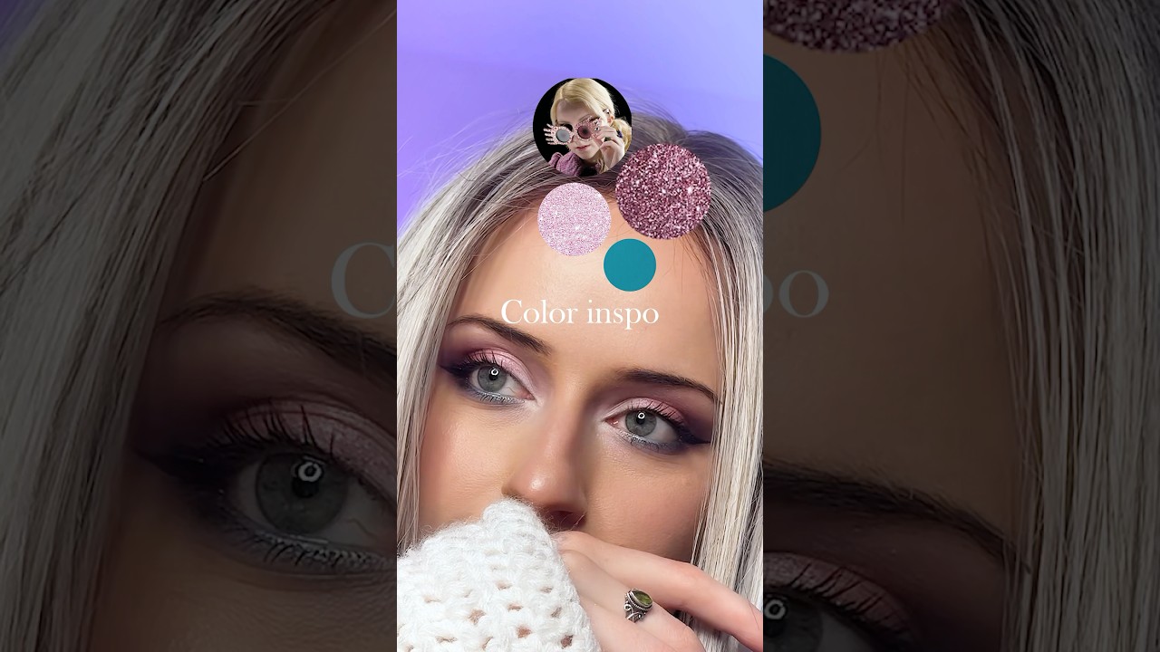 Luna Lovegood Sugar Plum Fairy make up