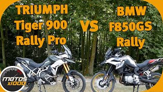 Comparativa Triumph Tiger 900 Rally Pro Vs. BMW F850 GS Rally