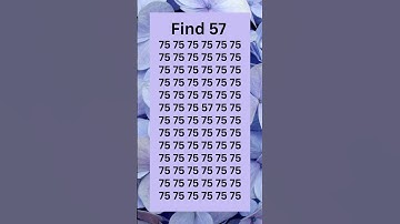 can you find 57 in 5 seconds? #wordpuzzlegame #game #mathematics #mindbendingquiz #puzzle