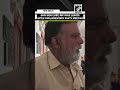 Shiv Sena (UBT) MP Rajabhau Parag Prakash Waje leaves after attending parliamentary party meeting