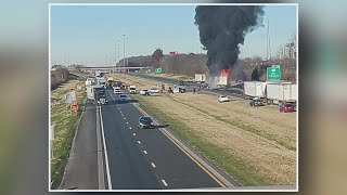 Semi-truck crashes into Ohio school bus; 3 dead, 15 injured