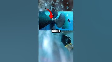 How A Commercial Diver Cleans A Ship Hull (📸: felipeacquadiver)