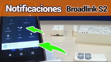 🔻Notificaciones Alarma Broadlink S2 Configuración APP e-control para recibir avisos con WiFi 3G 4G