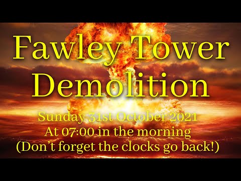 Fawley Generator Hall Demolition