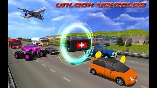Traffic Racer Monster Truck|GamePlay Monster Truck for Kids|Videos Games  For children(desert)#4 screenshot 3
