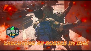 Executing All Bosses In DMZ | Jugg, Chemist, Pyro, Many More