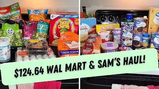 $122.77 WAL MART & SAM'S CLUB HAUL!