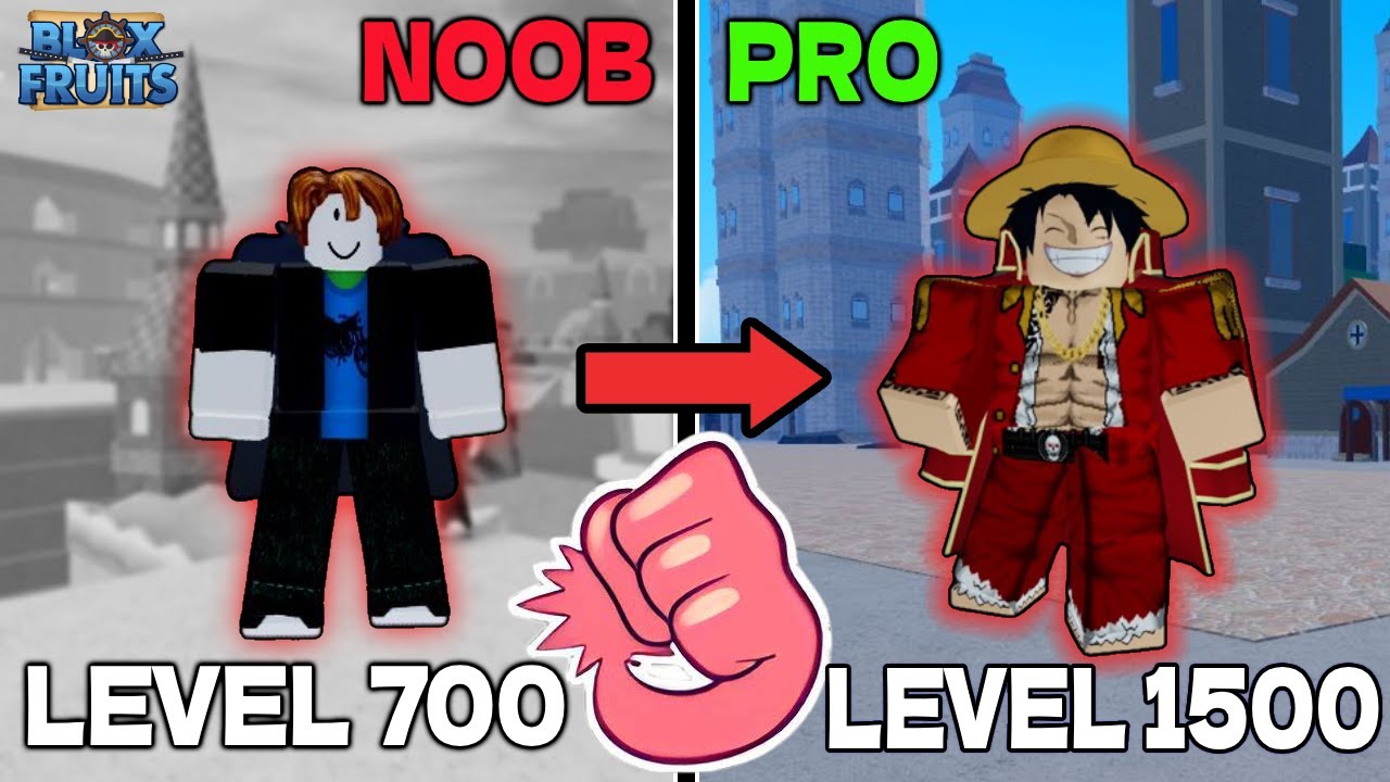 1 To 700 Leveling Guide in Blox Fruits 