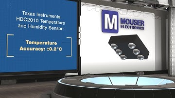 Texas Instruments HDC2010 Temp and Humidity Sensor | New Product Brief