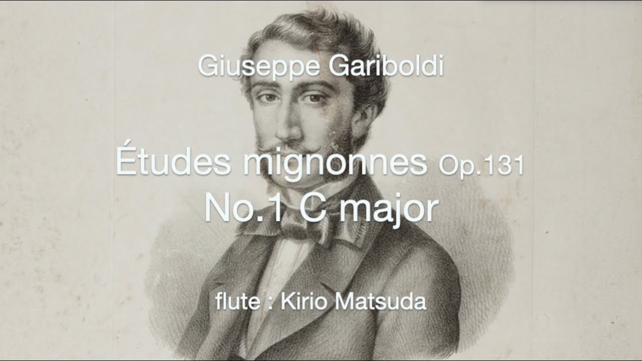 Études mignonnes Op.131 No.1 C major (Giuseppe Gariboldi) flute