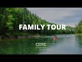 Family tour on the bonaventure river