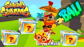 SUBWAY SURFERS BALI 2026 : UNLOCKING TEMPLE RUSH AND GAMEPLAY TILL FIND 3 SUPER MYSTERY BOXES! screenshot 1