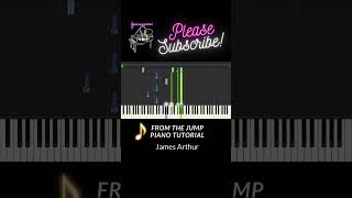 James Arthur - From the jump piano tutorial #jamesarthur #pianotutorial #piano