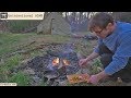 Bushcraft Unintentional ASMR ⛺ Building Shelter & Cooking in Forest (soft spoken)