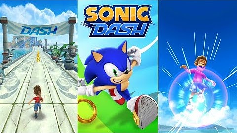 sonic dash game.bingo character is running Sky sanctuary zone 2021