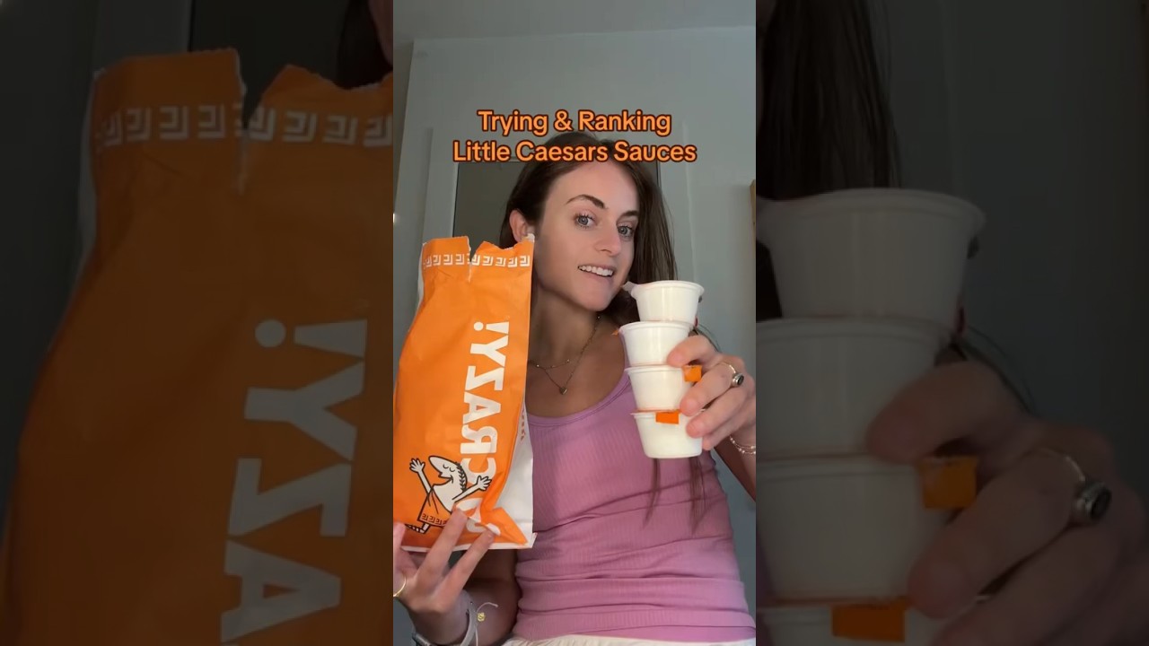 Trying & Ranking Little Caesars Sauces 