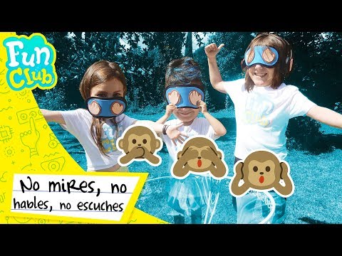 ¡RETO DE LOS 3 MONOS! 🙈🙉🙊 con NENO FAMILY | Fun Club