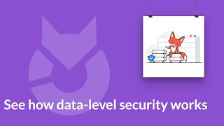 See how data-level security works