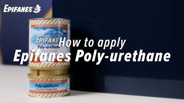 Application of Epifanes Poly-urethane paint