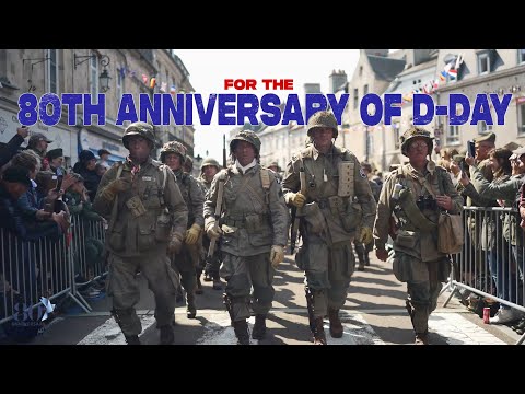 50 WWII Veterans Return To Normandy The 80th Anniversary Of D-Day