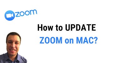 How to UPDATE ZOOM on MAC?
