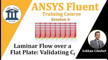 ANSYS Fluent Tutorial: Laminar Flow Over a Flat Plate | Validating the Friction Coeff