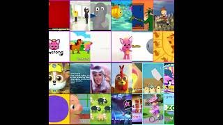 All 26 Alphabet Words Songs At The Same Time