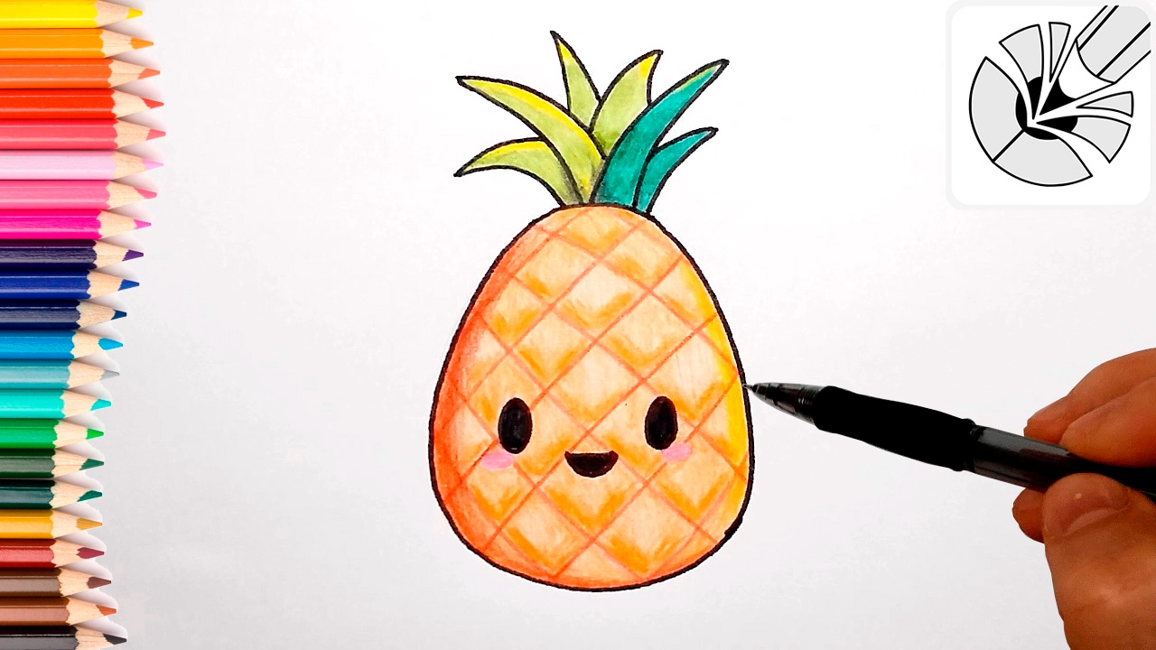 How To Draw Cute Drawings Of Food : Kids love drawing kawaii style all