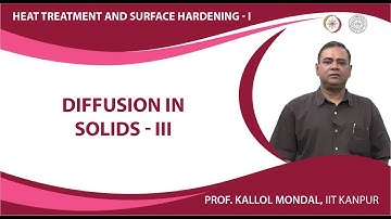 Diffusion in Solids-III